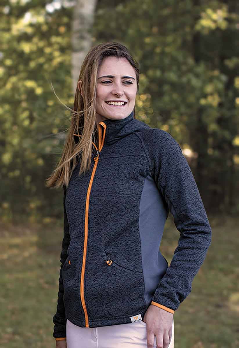 Shires Aubrion Pompano Fleece Hoodie - Ladies