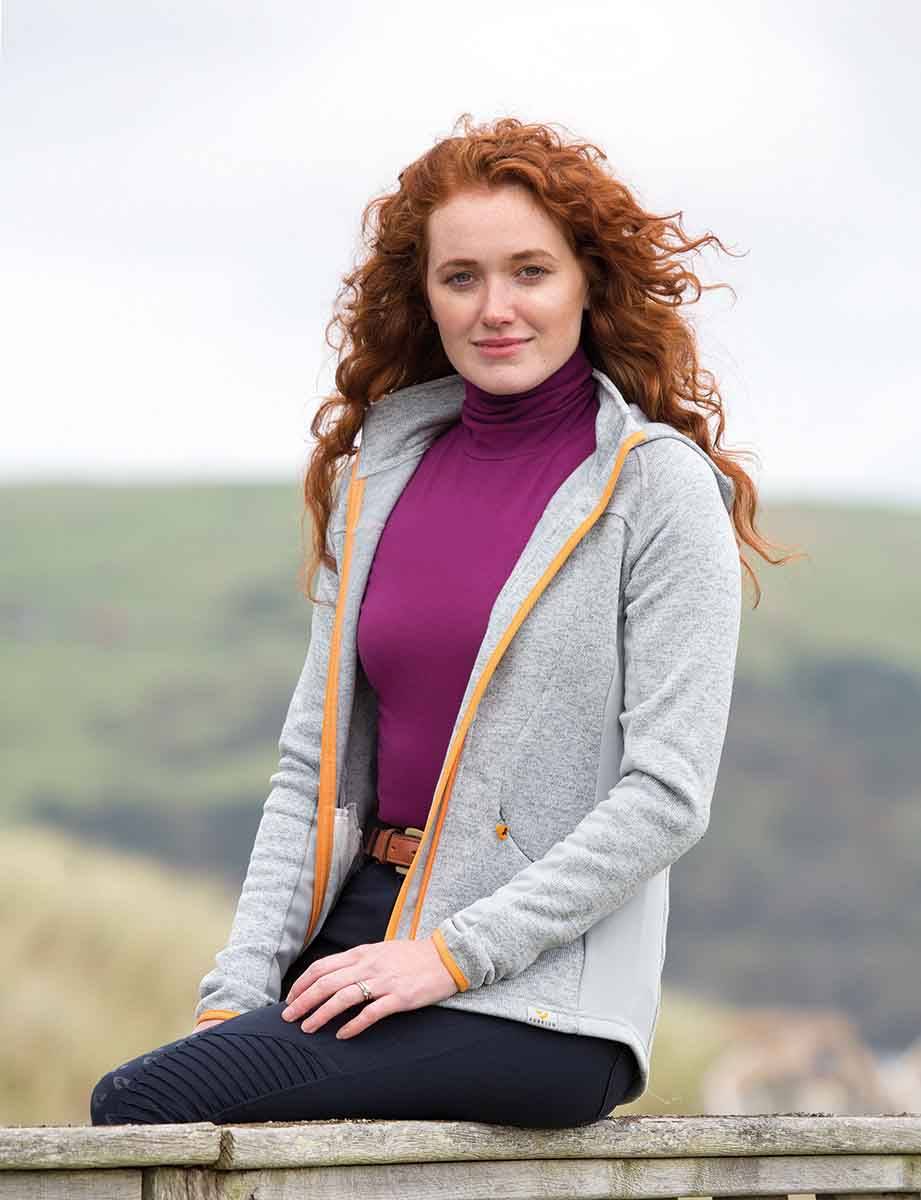 Shires Aubrion Pompano Fleece Hoodie - Ladies