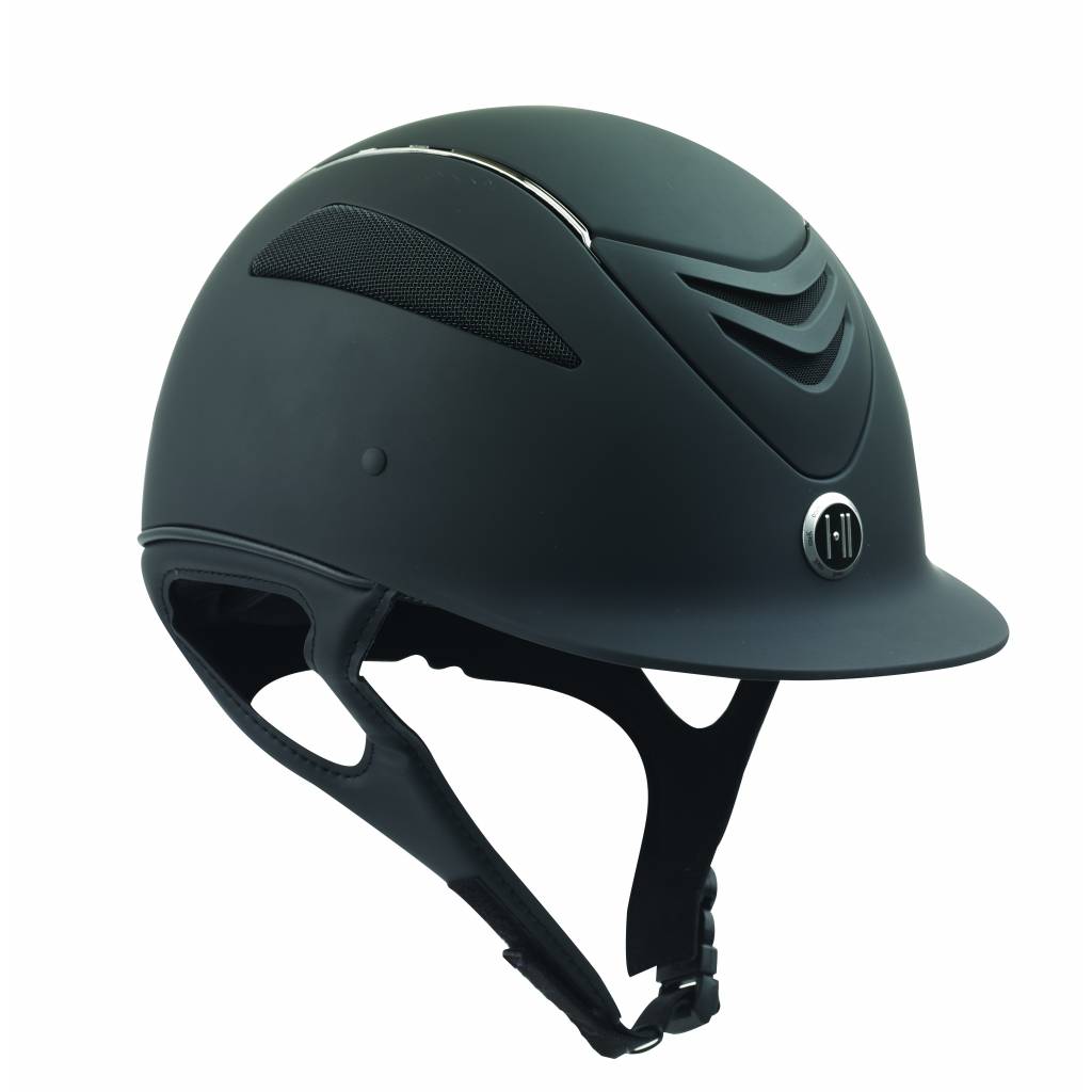 One K Defender Chrome Stripe Helmet