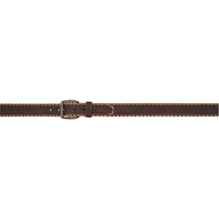 5-951524 3D 1 1/2 Contrast Thread Western Fashion Belt - Me sku 5-951524