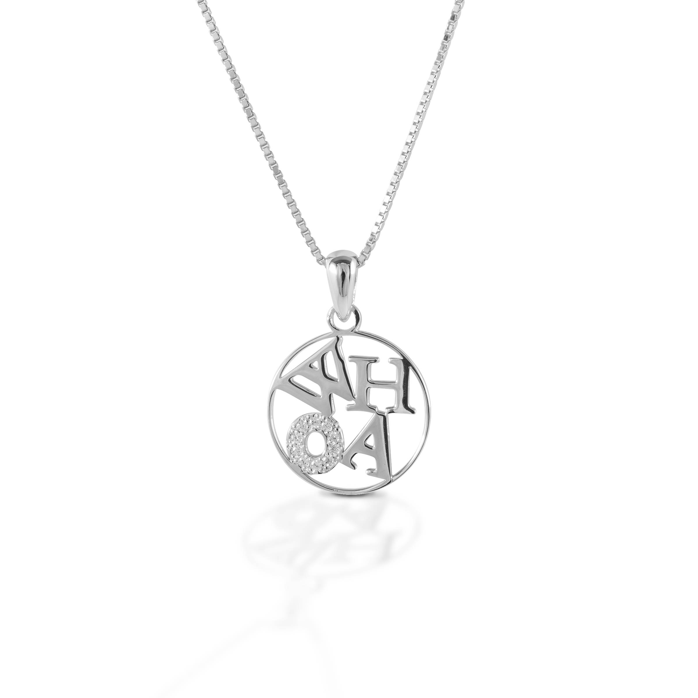 Kelly Herd Whoa Pendant - Sterling Silver