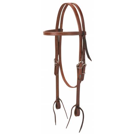 Weaver Turquoise Cross Skirting Leather Headstall