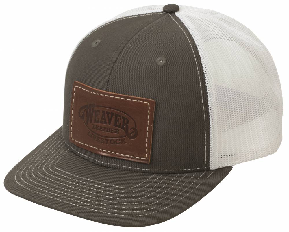 Weaver Mesh Back Cap with Leather Patch | EquestrianCollections