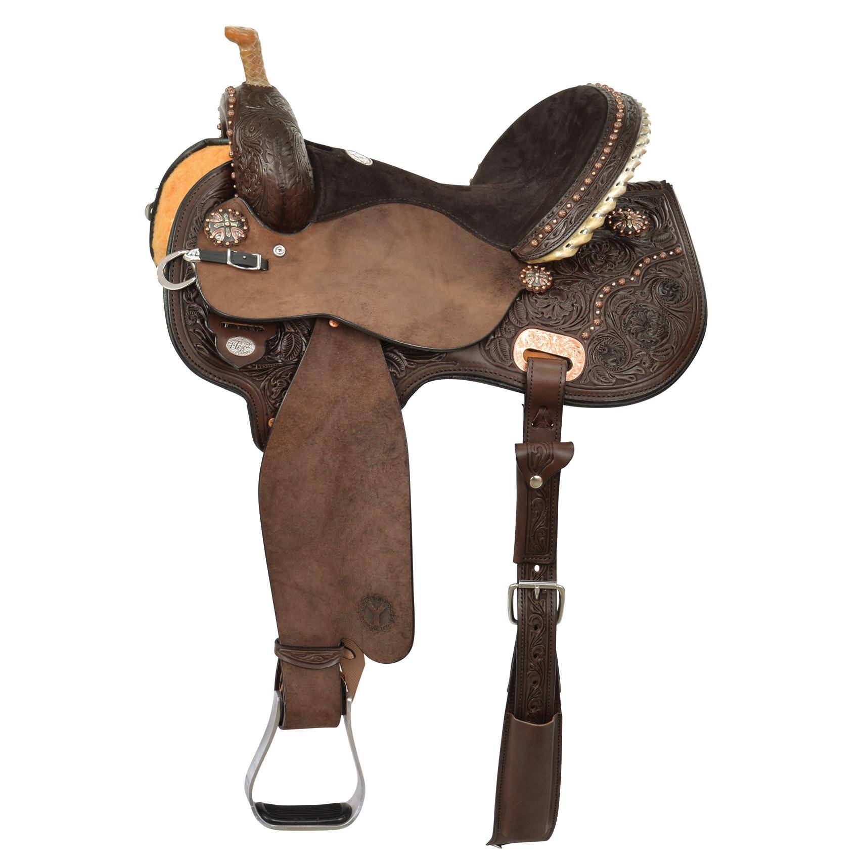 Circle Y Kenda Lenseigne Black Powder Flex2 Shooter Saddle