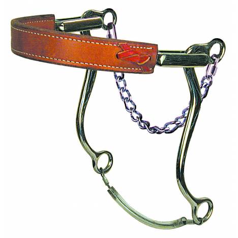 Reinsman Stage C Mechanical Hackamore with Flat Noseband