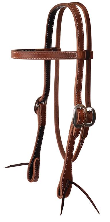 5-959395 Reinsman Hermann Oak Heavy Duty Browband Headstall sku 5-959395