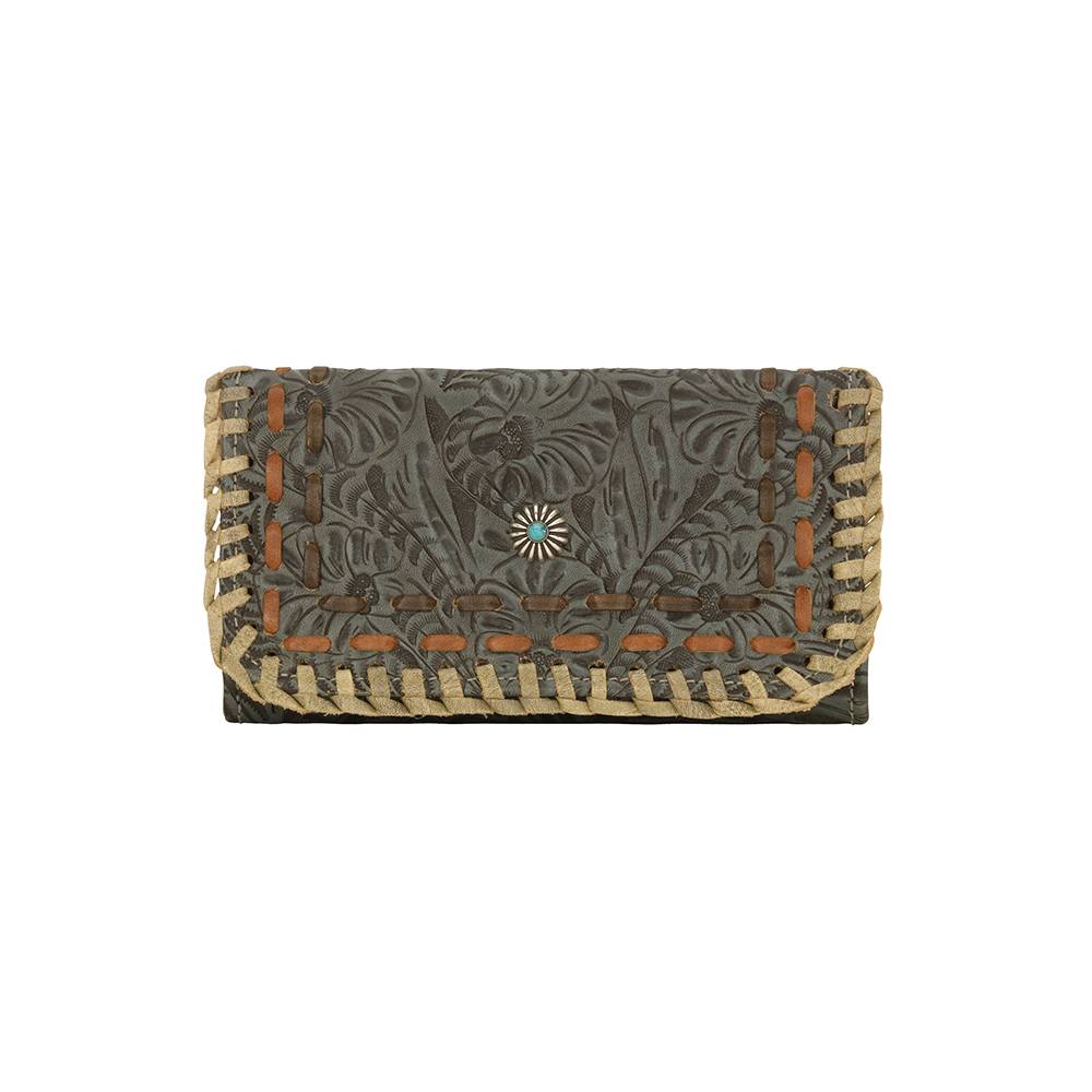 5-959461 American West Ladies Mesilla Tri-Fold Wallet sku 5-959461