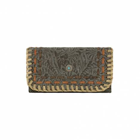 American West Ladies Mesilla Tri-Fold Wallet