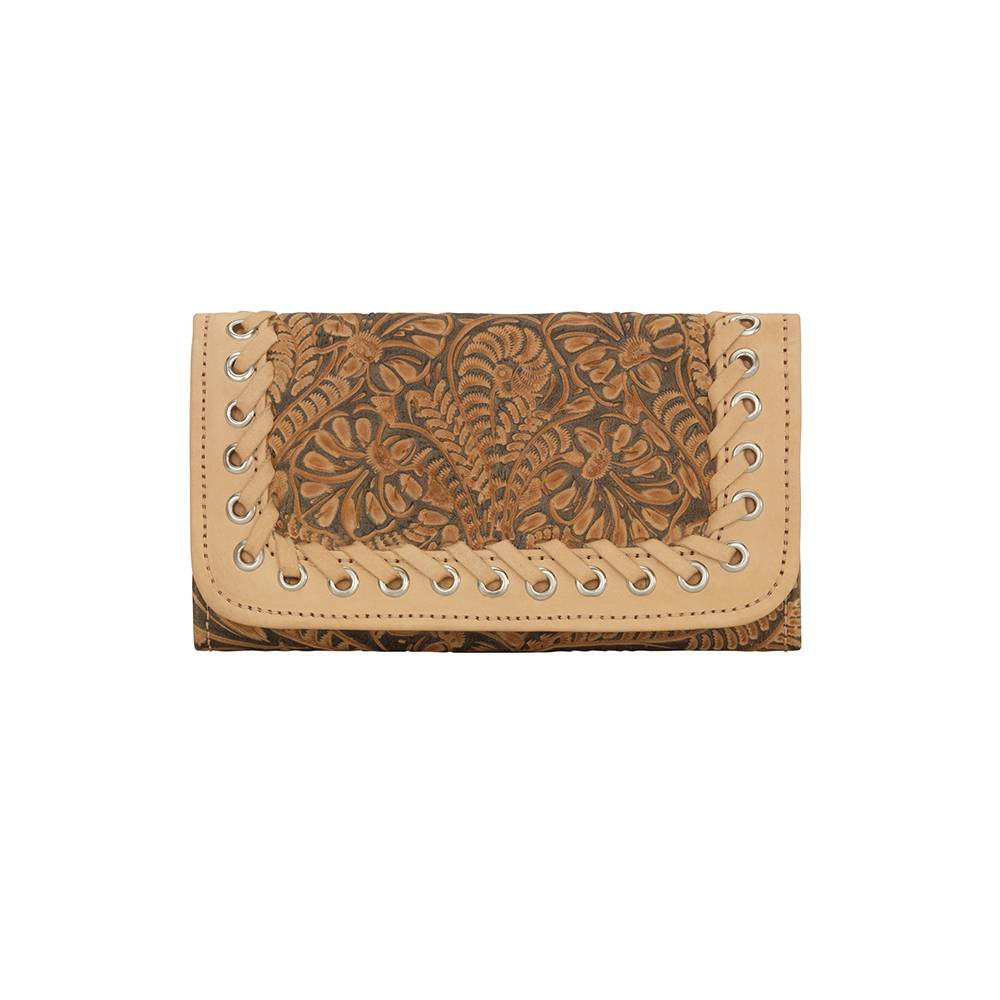 American West Baja Escape Ladies Tri-Fold Wallet