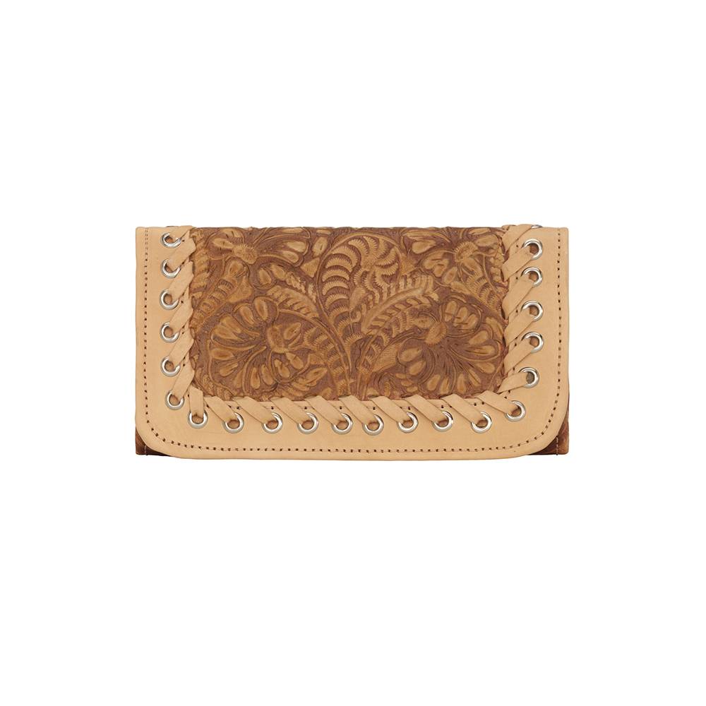 American West Baja Escape Ladies Tri-Fold Wallet