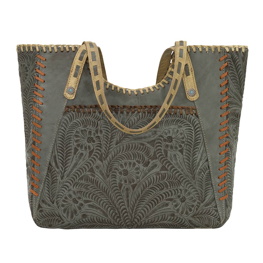 American West Mesilla Large Zip Top Tote