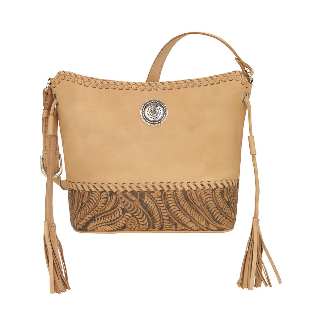 American West Baja Escape Zip Top Bucket Tote