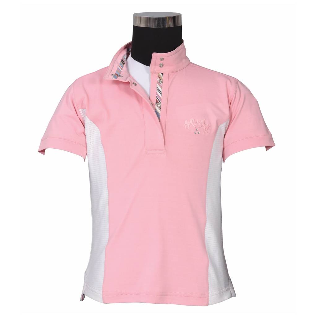 Equine Couture Cara Short Sleeve Show Shirt - Kids