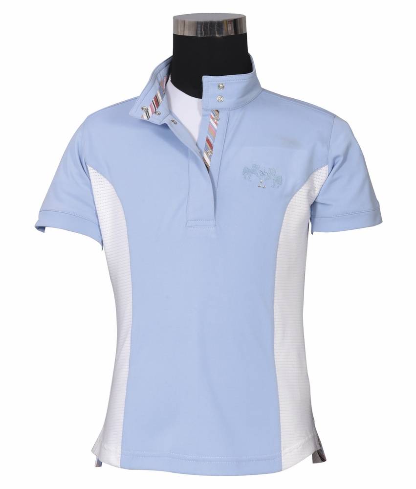 Equine Couture Cara Short Sleeve Show Shirt - Kids