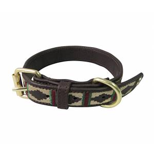 Halo Classic Leather Dog Collar