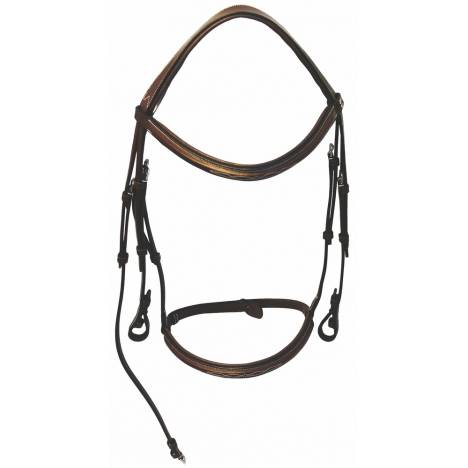 Henri de Rivel Pro Mono Crown Fancy Padded Bridle