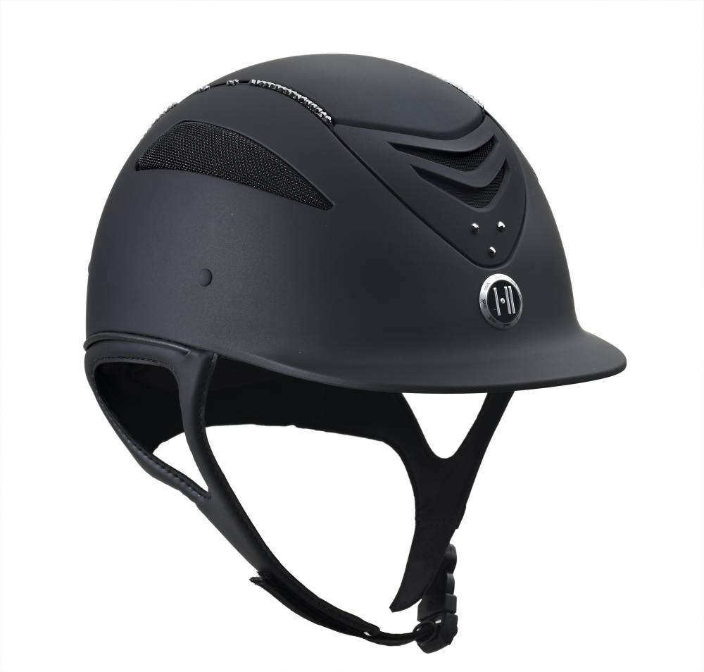One K Defender Helmet with Swarovski Stones | EquestrianCollections