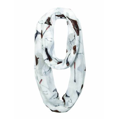 Lila Infinity Scarf
