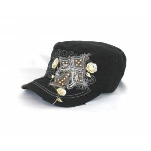 Savana Patch Army Hat - Cross & Guns