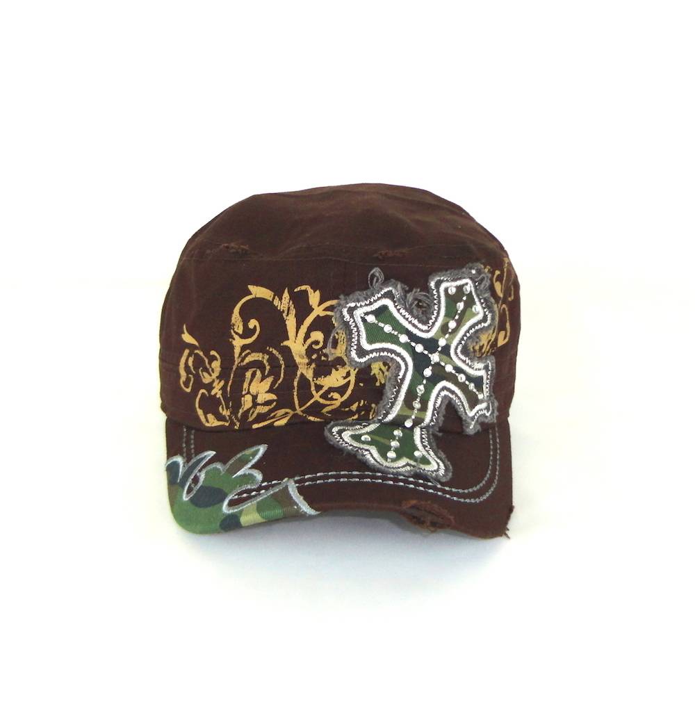 Savana Patch Army Hat - Camo Cross