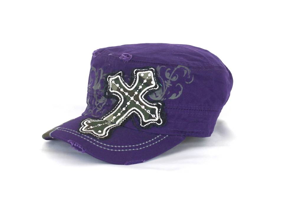 Savana Patch Army Hat - Camo Cross