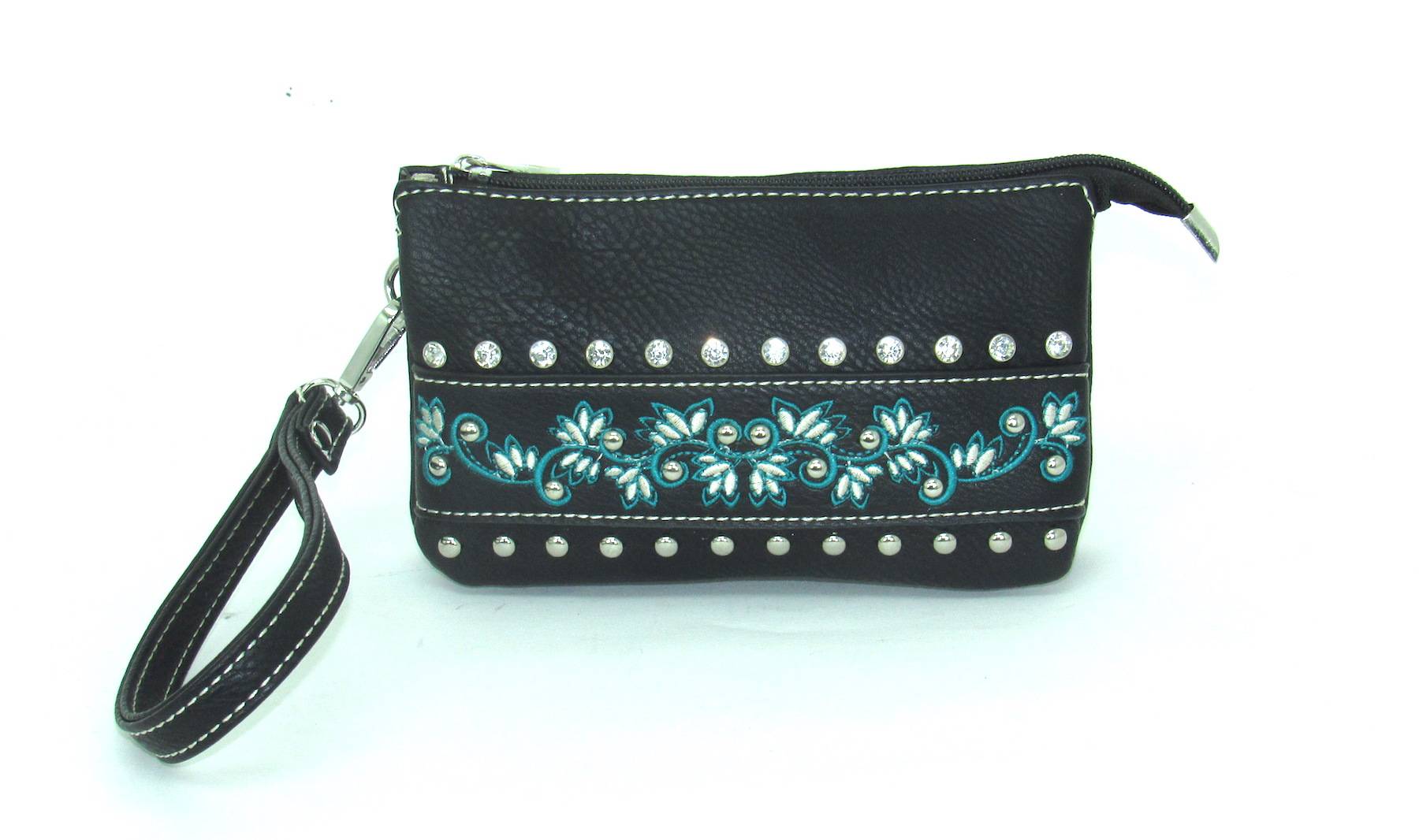 Savana Event Approved Wrislet/Clutch With Embroidery