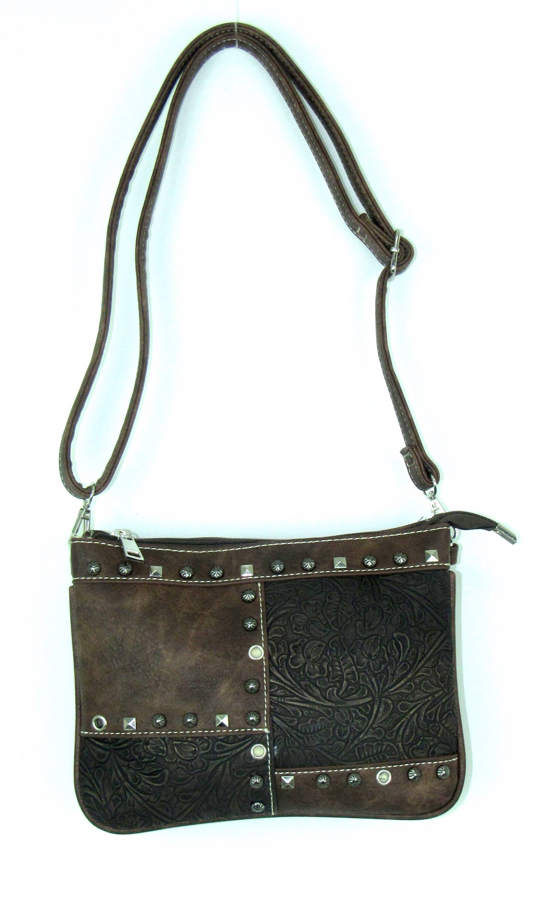 Savana Crossbody With  Patchwork Design