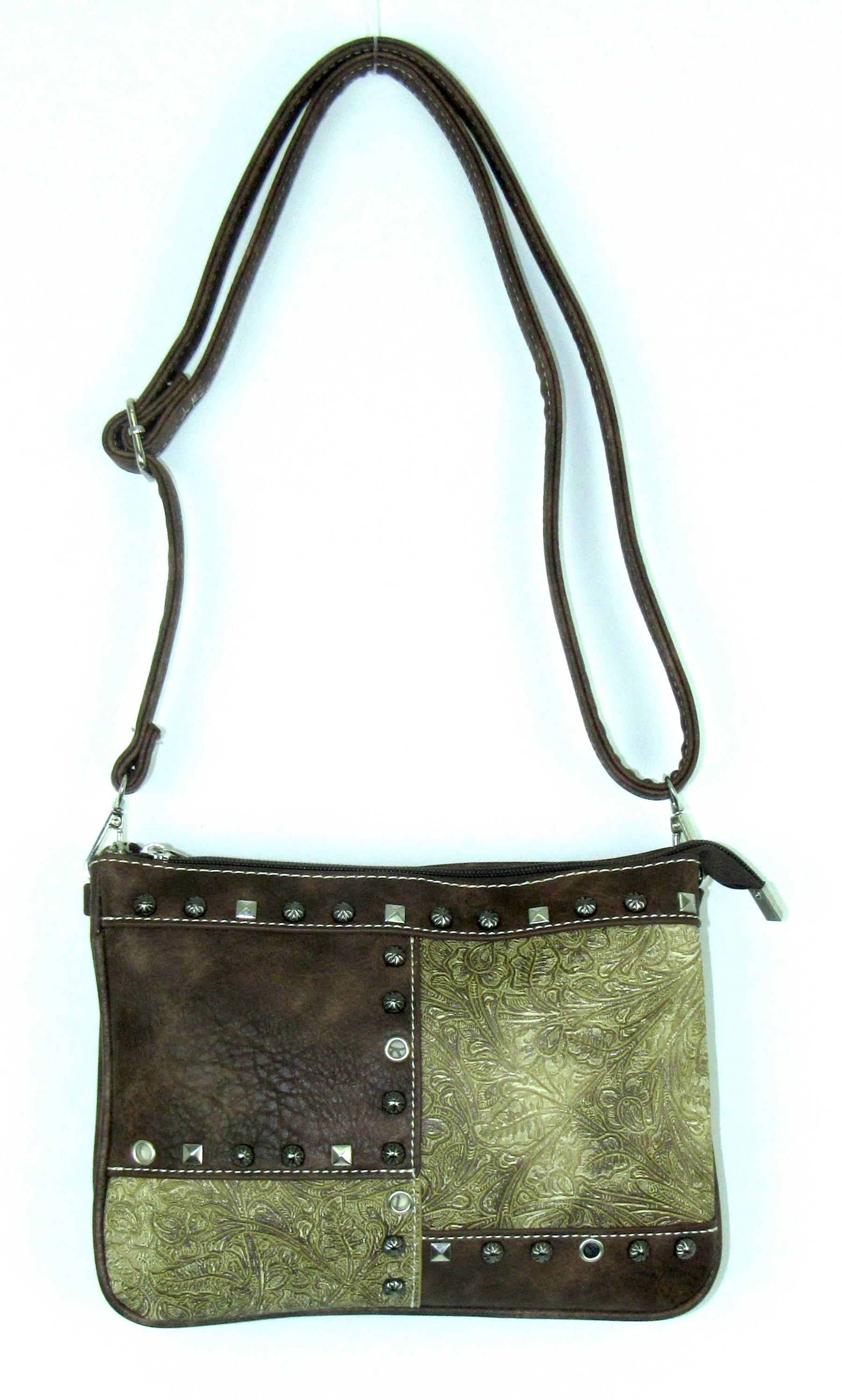 Savana Crossbody With  Patchwork Design