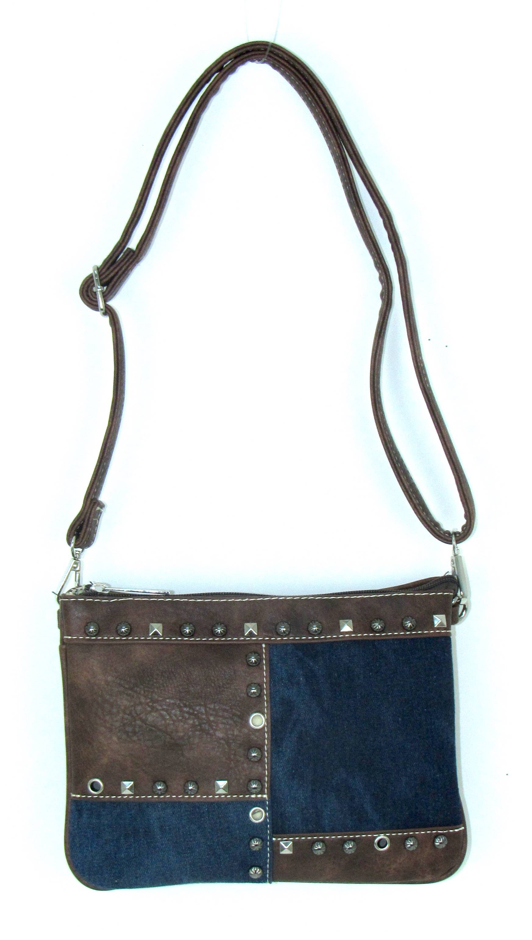 Savana Crossbody With  Patchwork Design