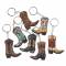 Tough-1 Keychain Cowboy Boot - 7 Pack