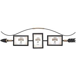 Gift Corral - Arrow Frame Wall Dcor with 3 Frames