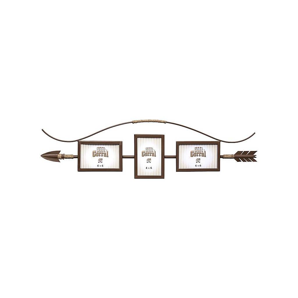 Gift Corral - Arrow Frame Wall Dcor with 3 Frames