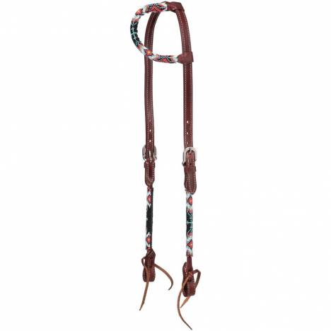 Tough-1 Beaded Cross Ear Headstall