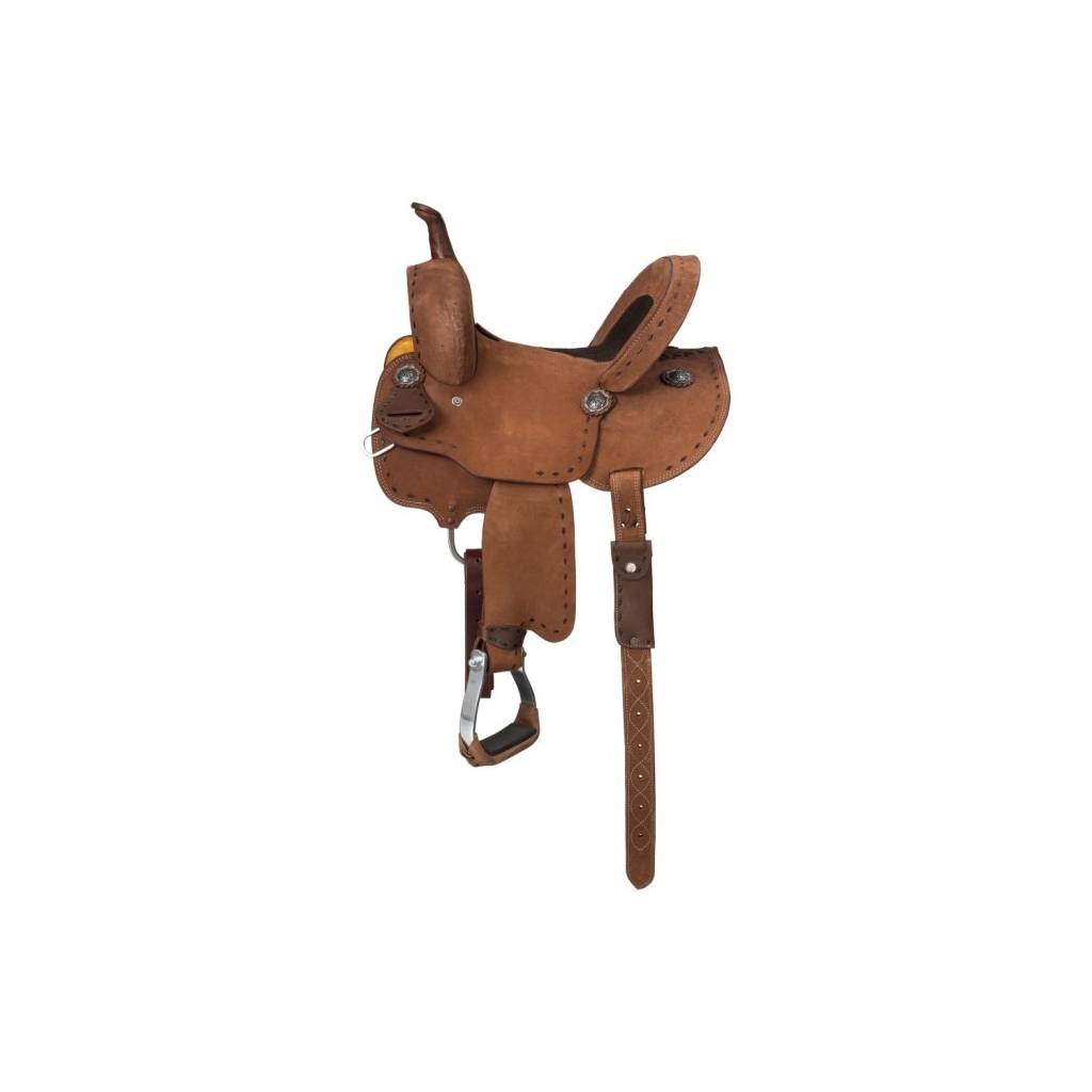 Royal King Branson Rough Out Barrel Saddle