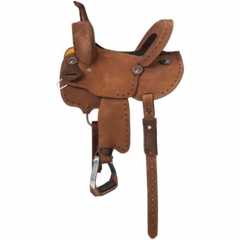 Royal King Branson Rough Out Barrel Saddle