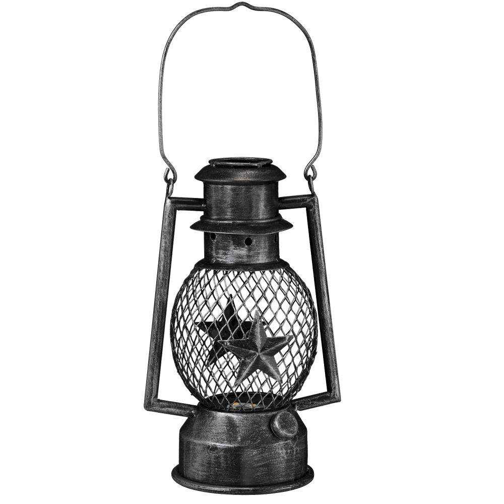 Gift Corral Star LED Metal Lantern