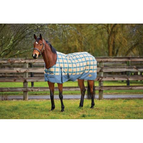 Saxon 1200D Standard Neck Turnout Blanket With Gusset ll-Medium