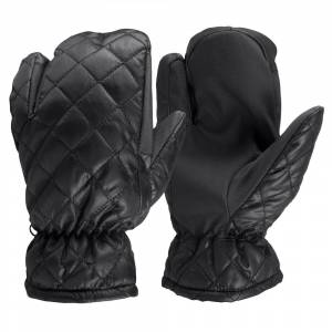 Horze Quilted 3-Finger Winter Gloves- Ladies