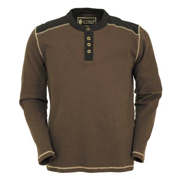 Outback Trading Pike Thermal Henley - Ladies