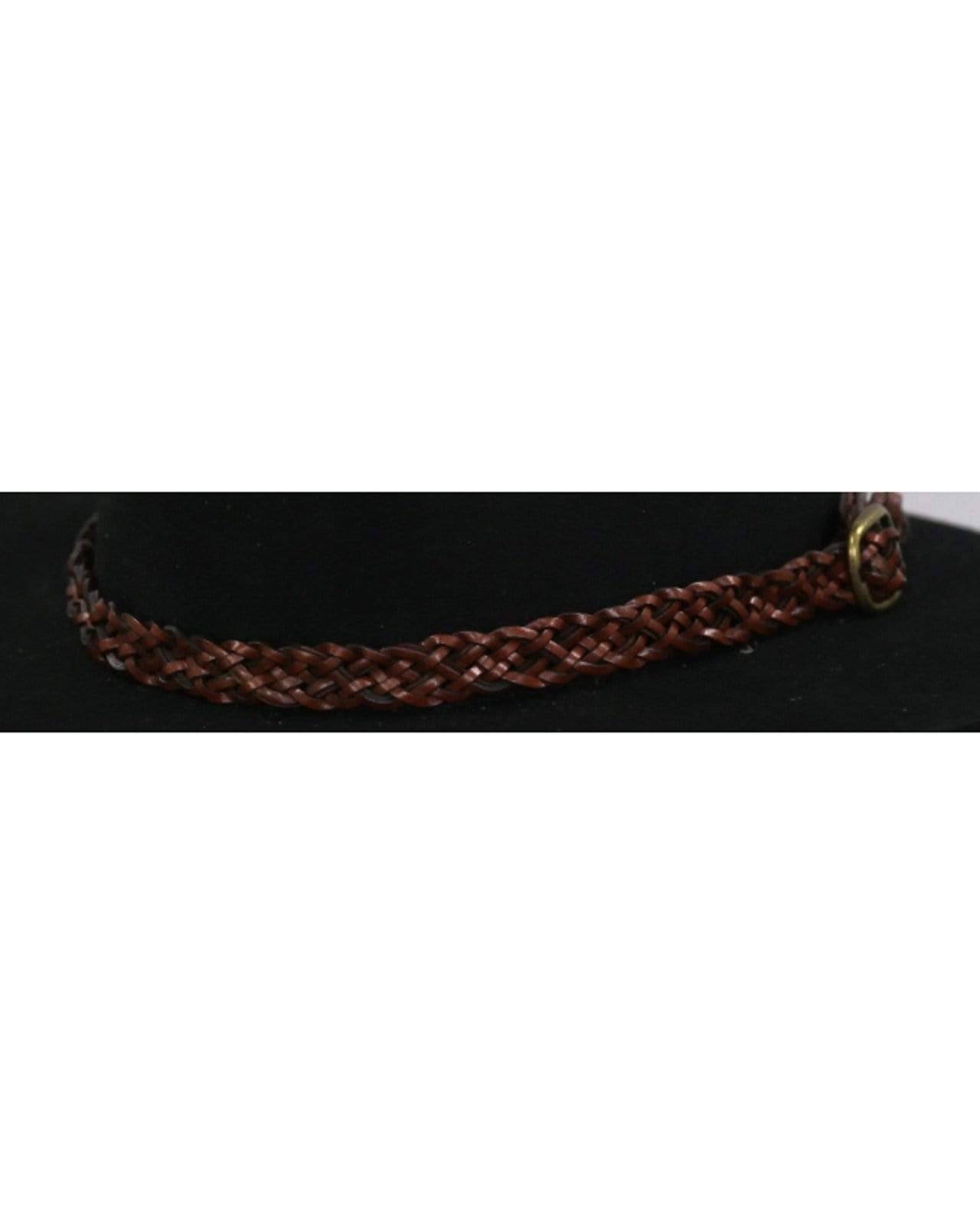 Outback Trading Braided Leather Hat Band - B9699