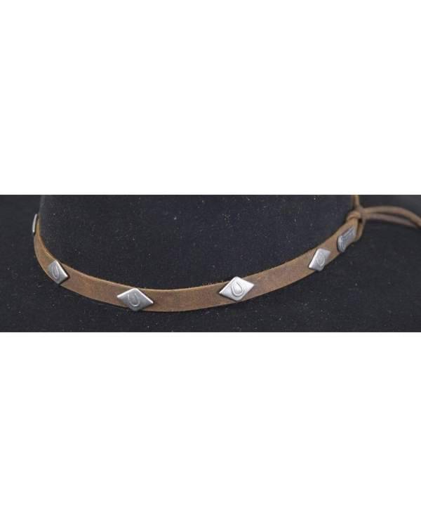 5-978246 Outback Trading Studded Leather Hat Band - SW4320 sku 5-978246