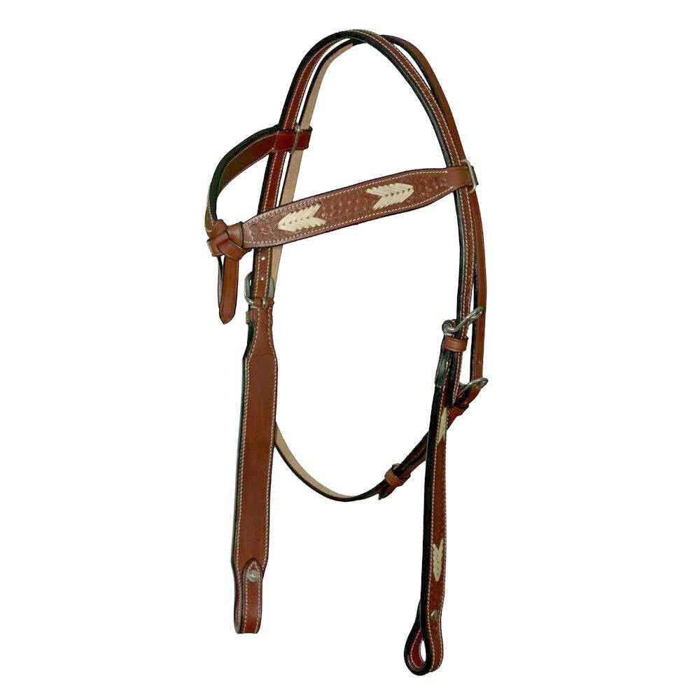 Western Knotted Brow Headstall