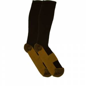 2kGrey Ladies Copper Infused Boot Socks