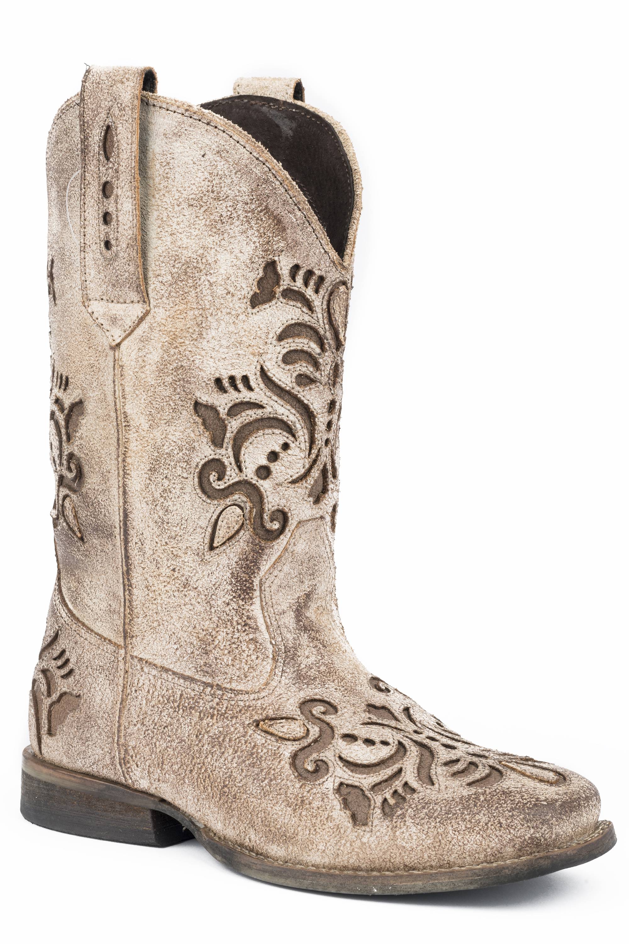 4-134179 Roper Belle Boot - Kids - Tan sku 4-134179