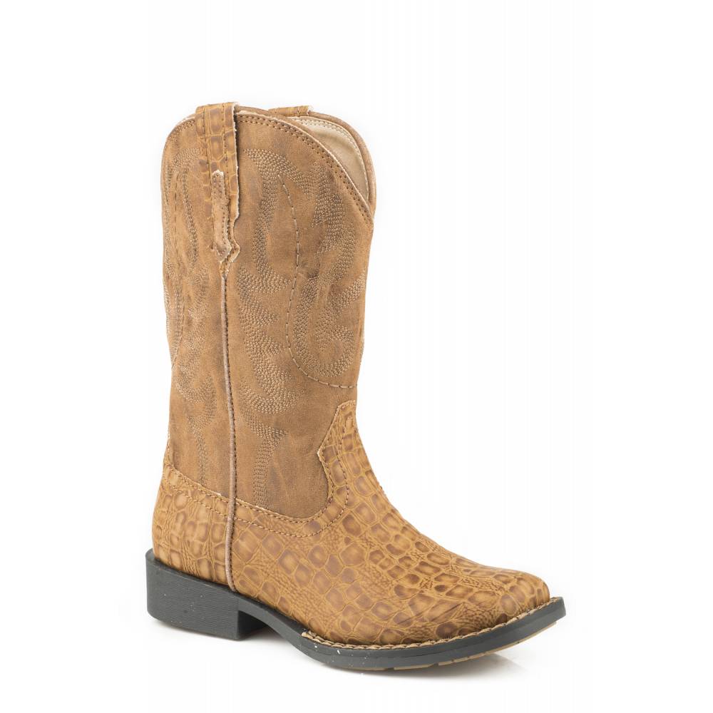 tan roper boots