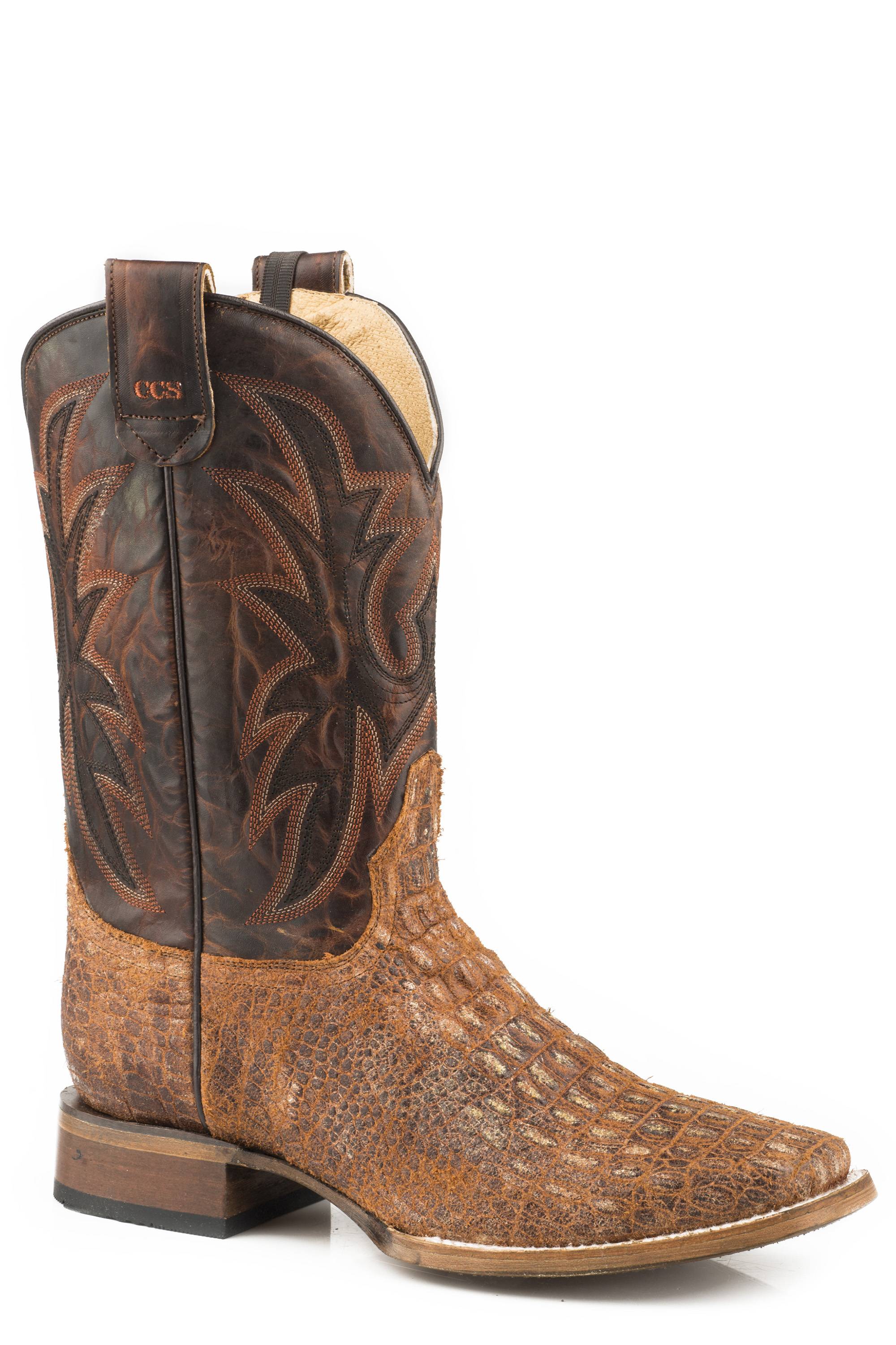 cowboy boots flat heel