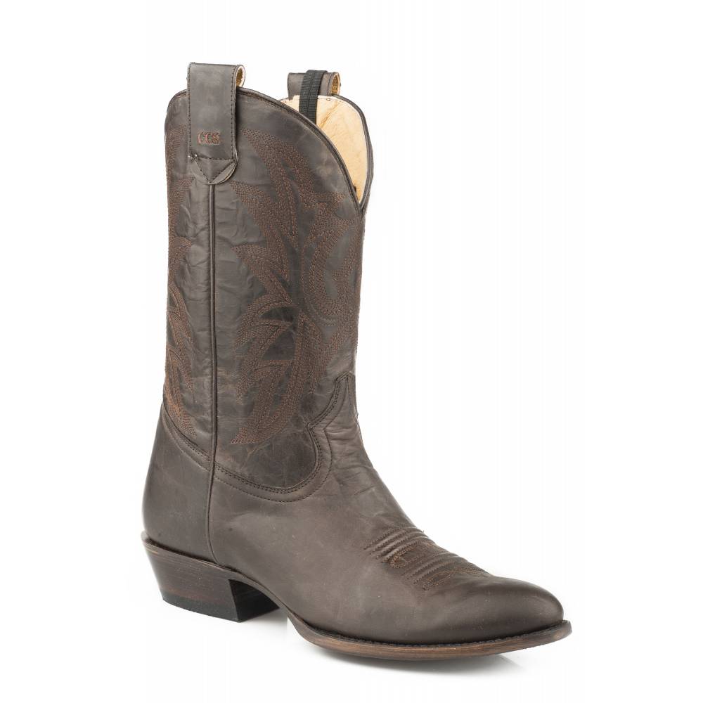 Roper Score Conceal Carry Boot Mens Wax Brown