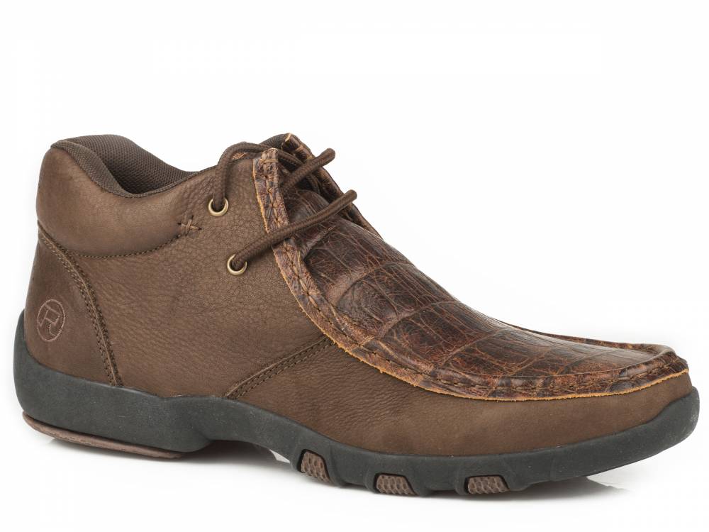 Roper Brody Chukka Shoe Mens Brown EquestrianCollections