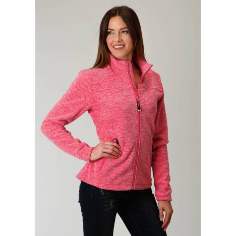 Roper Micro Fleece Jacket- Ladies-Pink
