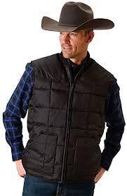 roper down vest